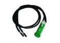 Piloto verde Ø6mm 230v con cable dobra