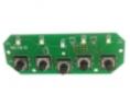 Placa electrÓnica botonera 5 pulsadores spaziale