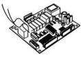 Placa electronica 230v programa d40 elt bt-ba
