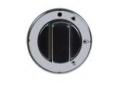 Pomo grifo de gas con llama piloto pel22/23 ø 70mm eje ø 10x8mm parte plana universal negro