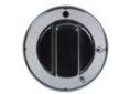 Pomo grifo de gas sin llama piloto pel20 ø 70mm eje ø 8x6,5mm parte plana universal negro