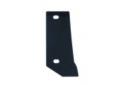 Protección de mano para cuchillo 300mm h 125mm an 60mm espesor 1,2mm