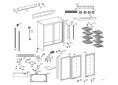 Puerta cristal derecho an 600mm h 1330mm p 40mm horeca