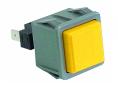 Pulsador amarillo 28x28mm c40/lp1 dihr