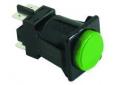 Pulsador bipolar 230v verde gs4 lamber