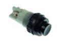 Pulsador negro 2a 250v Ø18,2mm rational