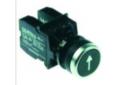 Pulsador negro flecha Ø22mm alpeninox