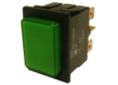 Pulsador verde 30x22mm 230v ciclo sammic