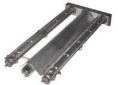 Quemador 430x200mm 2 filas barbacoa zanussi