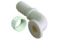 Racor codo plastico 3/4 manguera entrada