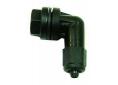 Racor codo plastico corto bomba peristaltica