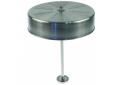 Recipiente de filtro aluminio con tubo percolator ø 205mm h 50mm horeca