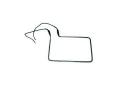 Resistencia 180w 230v armario frio unic comersa