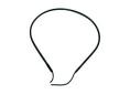 Resistencia flexible inox 100cm 300w 230