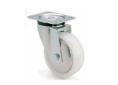 Rueda giratoria Ø100x40mm pletina sin freno