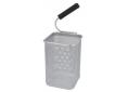 cesta para pasta derecho H1 200mm B1 140mm L1 140mm H3 340mm acero inoxidable