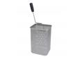 cesta para pasta H1 230mm B1 143mm L1 160mm izquierdo H3 385mm acero inoxidable medida GN 1/6