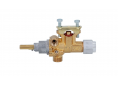 Grifo Gas Brida Tubo Ø21mm Empalme M16x1,5mm MARENO ALI