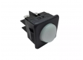 Pulsador blanco 230v 10a 25x25mm gs-82 jemi