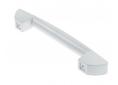 Asa de arco L 300mm H 50mm distancia de sujeción 218mm agujero ø 5mm blanco Mondial