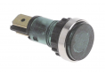 LÁMPARA DE SEÑALIZACIÓN Ø 12MM 400V VERDE EMPALME CONECTOR FASTON 6,3MM