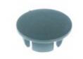 Tapa gris ø 16,5mm montaje ø 12,5mm h 7mm ue 1 pzs