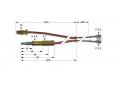 Termopar interrumpido m9x1 l 500mm lotus