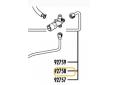Tubo cobre colector 3 grupos m39 dosatron
