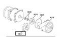 Turbina bomba lavado 0,45hp Ø86mm dihr