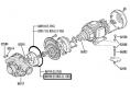 Turbina bomba lavado ls805-1105 rancilio