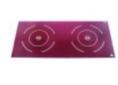 Vidrio vitrocerámico l 655mm an 300mm espesor 4mm horeca
