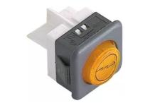 Piloto Ambar 25x25mm 230V Marcha B Comenda