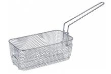 Cesta para freidora acero cromado mango plegable