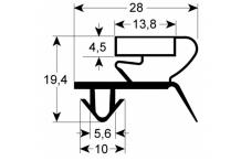 Junta refrigerante perfil 9044 L 2500mm