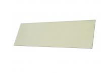 vidrio L 410mm An 131mm espesor 4mm rectangular oem