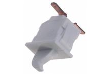 Microinterruptor con tecla con tecla 250V 0,25A 1NO empalme conector Faston 4,8mm L 25x12,5mm Fagor