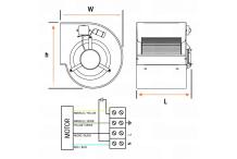 Ventilador Centrífugo CBM-10/10 6P Vr 373W Soler & Palau