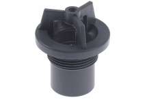 racor de aspiración rosca 1¼" H 70mm tubo ø 30mm adler