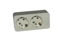 Base Enchufe 2 Conexiones 16A Sin Cable