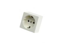 Base Enchufe 1 Conexion 16A Sin Cable