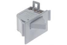 microinterruptor con tecla 250V 0,5A empalme conector Faston 2,8mm para frigorífico