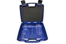Maletin azul para analizadores