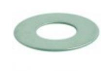 Arandela int.ø 15mm ø ext. 33mm espesor 0,8mm inox