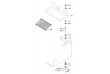 Bandeja desagüe if75 fabricador hielo