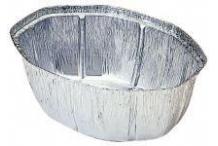 Bandeja ovalada aluminio para pollos (125uds)