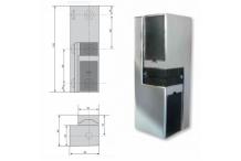 Bisagra cromo vertical 130mm (g-309)