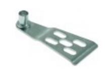 Bisagra de puerta pos. de montaje arriba l 90mm an 40mm