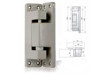 Bisagra vertical c/rampa epoxi gris i-215 (i)