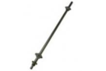 Brazo aclarado inferior fijo izq.inox. v-40