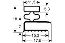 Burlete para frigorífico  afinox  an 423mm l 520mm